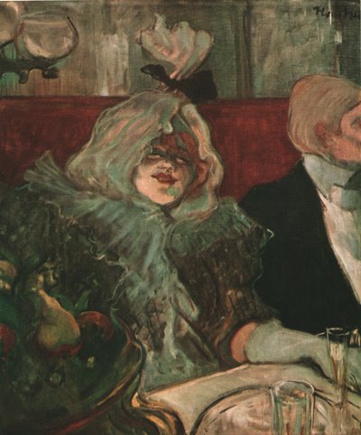 „In a Private Dining Room at the Rat Mort”, 1899, 1952. alkotó: Henri de Toulouse Lautrec