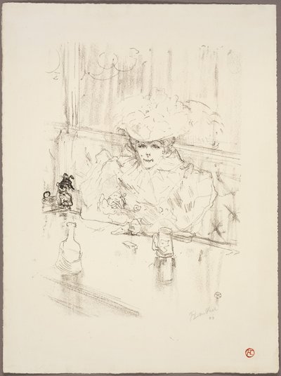 A Hannetonban alkotó: Henri de Toulouse-Lautrec
