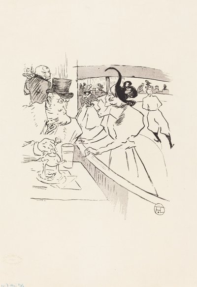A korcsolyázó profi szépségben alkotó: Henri de Toulouse Lautrec