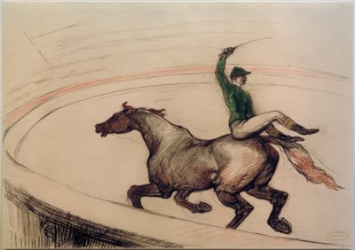 Jockey von Henri de Toulouse Lautrec