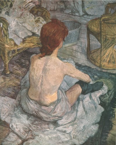 "A WC", 1889, 1952. alkotó: Henri de Toulouse Lautrec