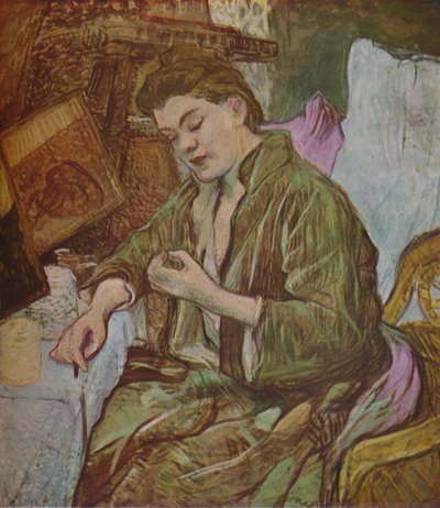 La Toilette, Felkészülés, 1891, 1937. alkotó: Henri de Toulouse Lautrec