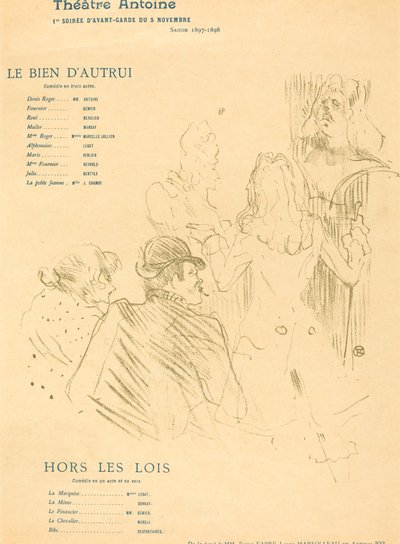 Mások java; Betyárok alkotó: Henri de Toulouse Lautrec