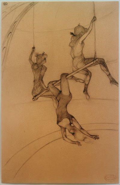 A repülő trapéz alkotó: Henri de Toulouse Lautrec