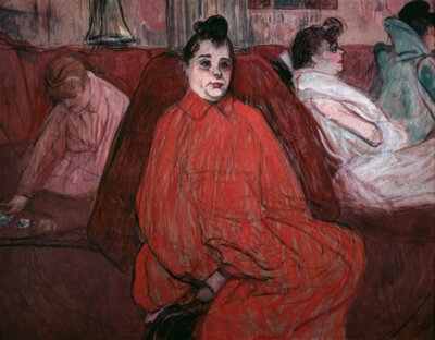 A kanapé (A kanapé) alkotó: Henri de Toulouse Lautrec
