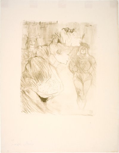 Hitelező köszönt alkotó: Henri de Toulouse-Lautrec