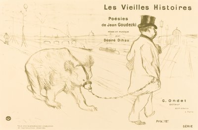 Régi történetek (borító/előlap) alkotó: Henri de Toulouse Lautrec
