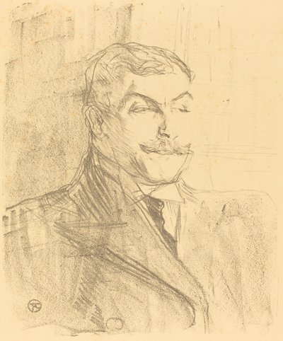 Lucien Guitry alkotó: Henri de Toulouse Lautrec