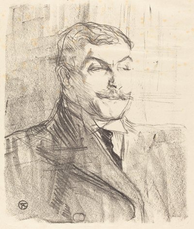 Lucien Guitry alkotó: Henri de Toulouse Lautrec