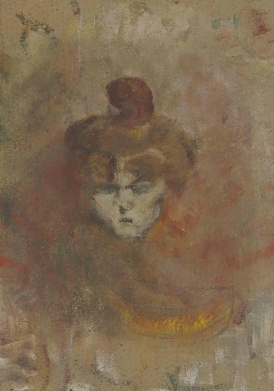 Madame Misia Natanson, 1898. alkotó: Henri de Toulouse Lautrec