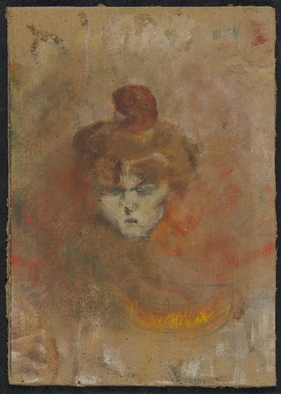 Madame Misia Natanson, 1898 alkotó: Henri de Toulouse Lautrec
