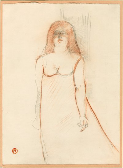 Cocyte kisasszony alkotó: Henri de Toulouse Lautrec