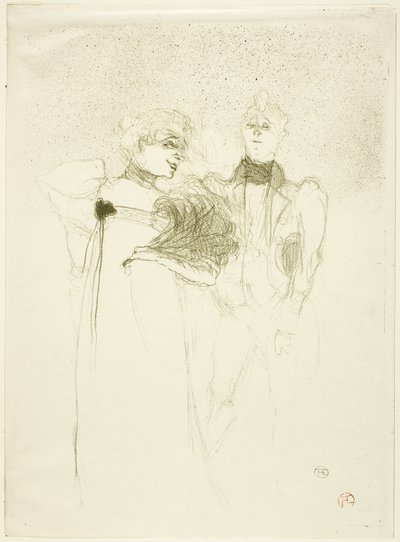 Mademoiselle Lender, a Madam Sátánban alkotó: Henri de Toulouse-Lautrec