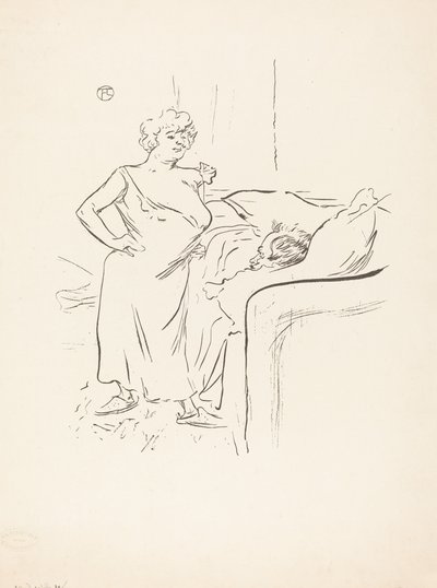 Férfi és nő. alkotó: Henri de Toulouse Lautrec