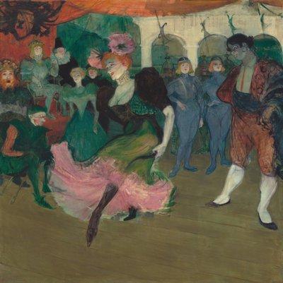 Marcelle Lender Bolerót táncol Chilpéricben, 1895-1896. alkotó: Henri de Toulouse Lautrec