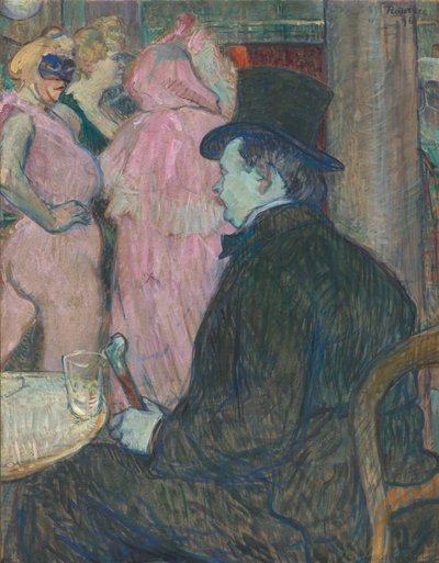 Maxime Dethomas, 1896. alkotó: Henri de Toulouse Lautrec