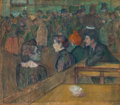 Moulin de la Galette, 1889. alkotó: Henri de Toulouse Lautrec