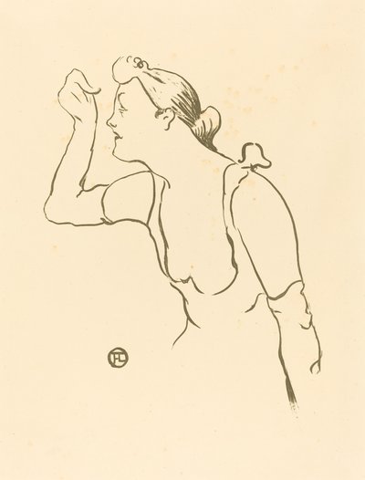 Paula Brebion alkotó: Henri de Toulouse Lautrec