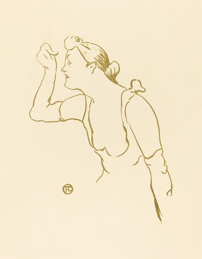 Paula Brébion von Henri de Toulouse Lautrec
