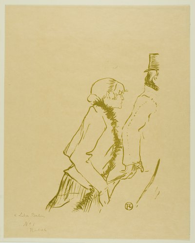 Szegény Street-Walker! alkotó: Henri de Toulouse-Lautrec