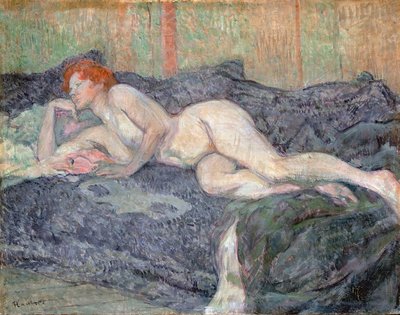Fekvő akt, 1897 alkotó: Henri de Toulouse Lautrec