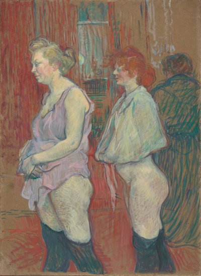 Rue des Moulins, 1894, 1894. alkotó: Henri de Toulouse Lautrec