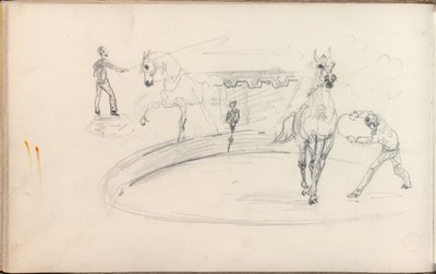 Vázlatfüzet, 1880 alkotó: Henri de Toulouse-Lautrec