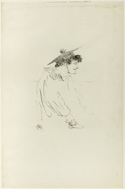 Kis angol lány (Miss Dolly) alkotó: Henri de Toulouse-Lautrec