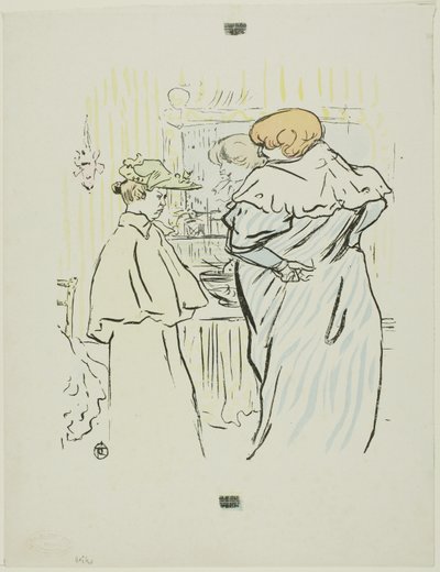 Szóval tapasztalt vagy? alkotó: Henri de Toulouse Lautrec