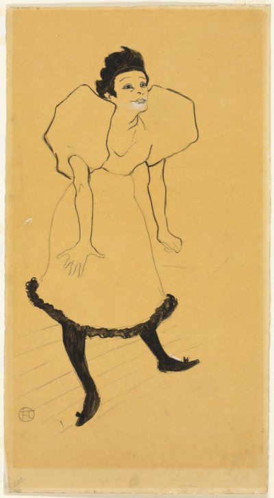 Tanulmány alkotó: Henri de Toulouse-Lautrec
