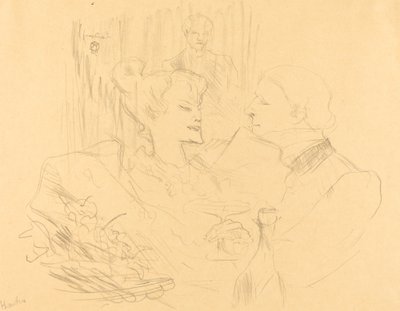 Vacsora Londonban alkotó: Henri de Toulouse Lautrec