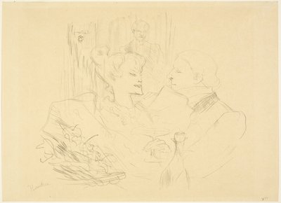 Vacsora Londonban alkotó: Henri de Toulouse Lautrec