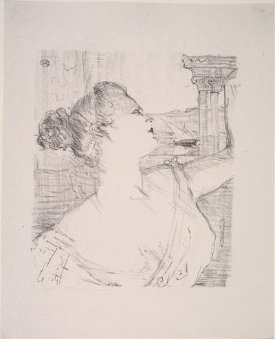 Sybil Sanderson von Henri de Toulouse-Lautrec