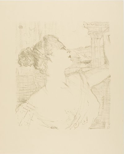 Sybil Sanderson, a Tizenhárom litográfiából alkotó: Henri de Toulouse Lautrec