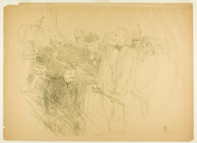 Az Arton-per, Ribot bizonyítékot szolgáltat (második lemez) alkotó: Henri de Toulouse-Lautrec