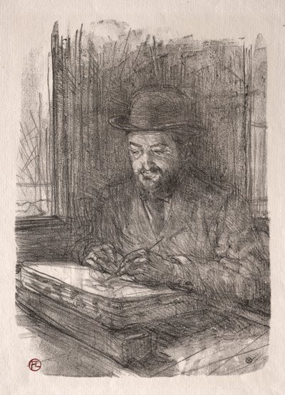 A jó litográfus alkotó: Henri de Toulouse Lautrec