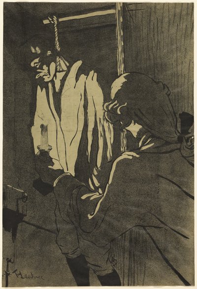 Der Gehängte von Henri de Toulouse-Lautrec