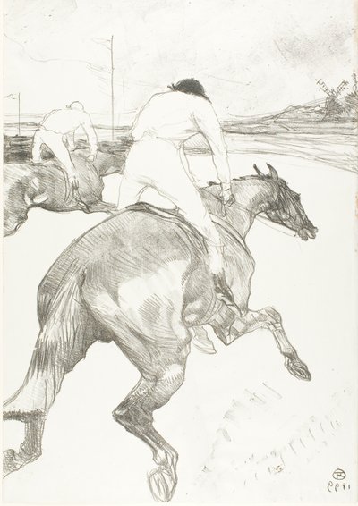 A Jockey alkotó: Henri de Toulouse-Lautrec