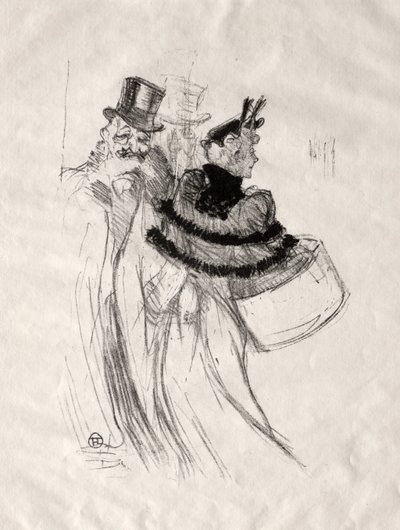 Az öreg urak, 1894. alkotó: Henri de Toulouse Lautrec