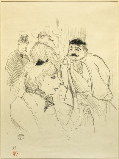 Der Stalk—Moulin Rouge von Henri de Toulouse-Lautrec