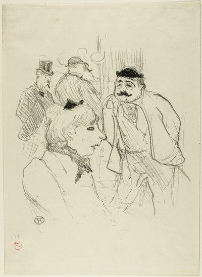 A szár – Moulin Rouge alkotó: Henri de Toulouse-Lautrec