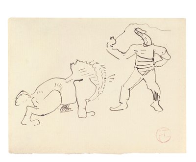 Der Dompteur, ca. 1888 von Henri de Toulouse Lautrec