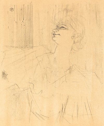 Menilmontantnak Bruanttól (A Ménilmontant, de Bruant) alkotó: Henri de Toulouse Lautrec