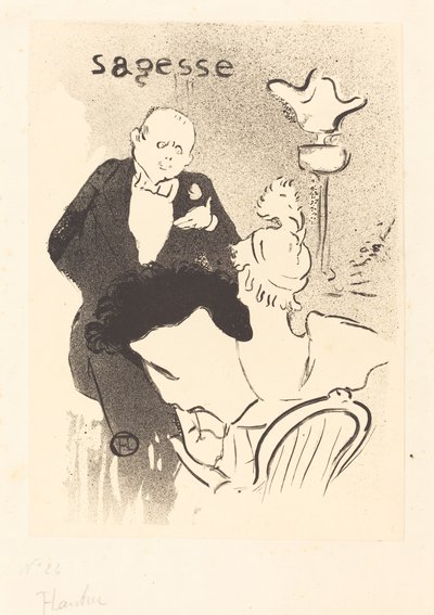 Bölcsesség bölcsesség, 1893. alkotó: Henri de Toulouse Lautrec