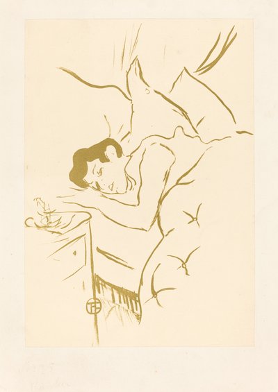 A szád (Ta bouche) alkotó: Henri de Toulouse Lautrec