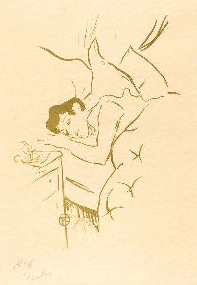 A szád (Ta bouche) alkotó: Henri de Toulouse Lautrec