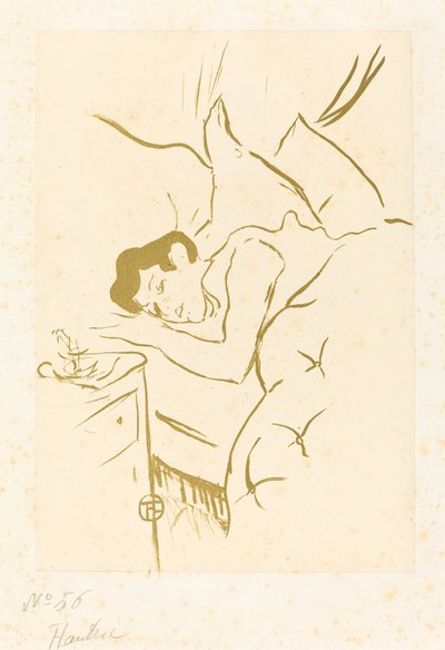 Dein Mund, 1893 von Henri de Toulouse Lautrec