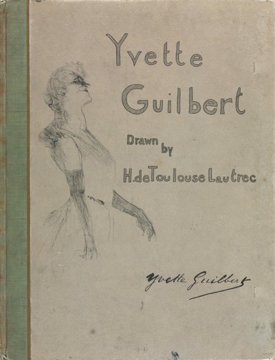 Yvette Guilbert – angol sorozat, 1898. alkotó: Henri de Toulouse Lautrec