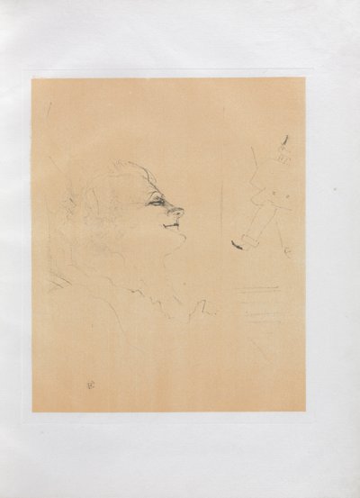 Yvette Guilbert-angol sorozat: Pessima alkotó: Henri de Toulouse-Lautrec