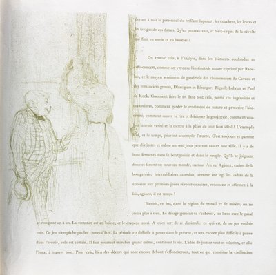 Yvette Guilbert-francia sorozat: 15. sz alkotó: Henri de Toulouse-Lautrec